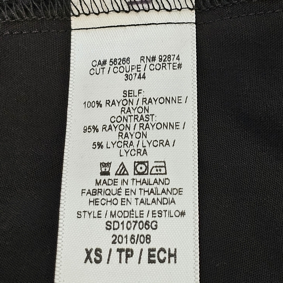 Splendid Gray and Black Layered Dress - Picture 8 of 8